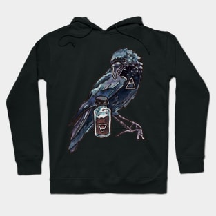 Crow and a Bottle of Dirt Hoodie